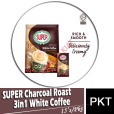 Coffee 3-in-1, SUPER Charcoal Roast White Coffee 15's
