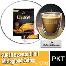 ESSENSO 2 in 1 Microground Coffee (Coffee & Creamer) 20’S