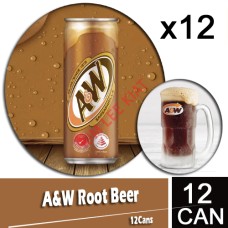 Drink Canned, A & W Root Beer 12's