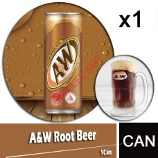 Drink Canned, A & W Root Beer 24's