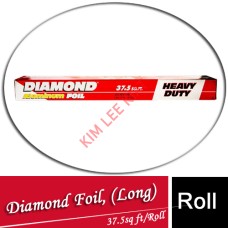 Diamond Foil, (Long) 37.5sq ft