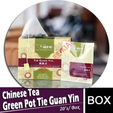 Chinese Tea, Green Pot Tie Guan Yin 20's