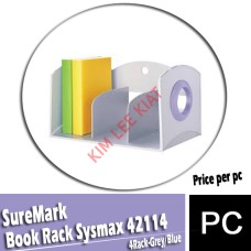 Multi Book Rack , Sysmax 42116 (3 Rack) -Grey