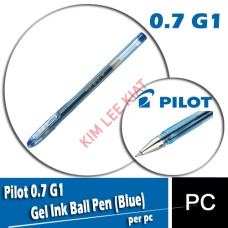 Pilot G1 0.7 Gel Ink Ball Pen (BLUE) 1'S