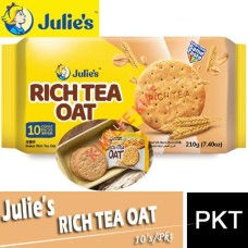 Biscuits, JULIE's Rich Tea Oat (W) 210G