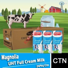 Milk UHT-Full Cream, MAGNOLIA (24's/ctn) (SMALL PKT)