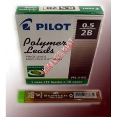 Pilot 0.5mm 2B Polymer Pencil Lead (PPL5-BG-2B)