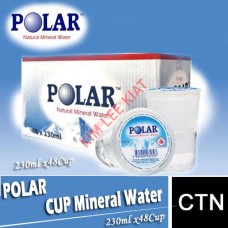 Mineral Water (Cup),POLAR 230ml, 48's